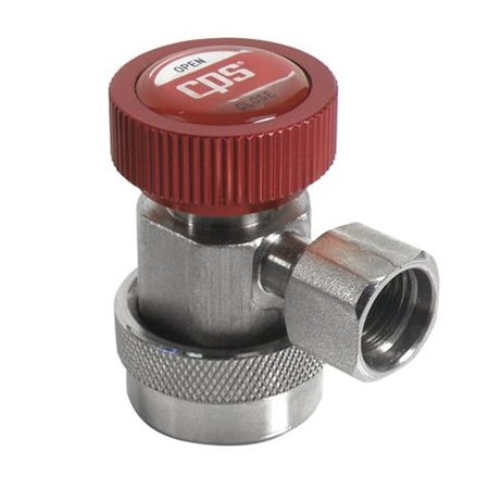 U-View Ultraviolet Systems COUPLER BRASS AUTO HI SIDE 14mm/R134A CSQCH134